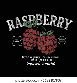 Sweet Cherries typography text print. Retro berry Print Design Vector with Slogan. Fashion graphic prints for fruit martini, Fashion slogan print. women's cute t-shirt print, vintage poster design.