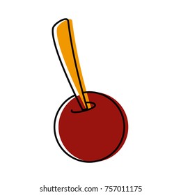 Sweet cherry fruit cartoon