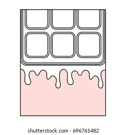 Sweet chocolate bar