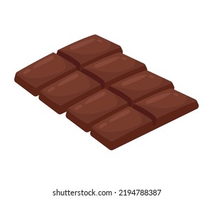sweet chocolate bar delicious icon
