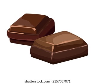 sweet chocolate bars candies icon