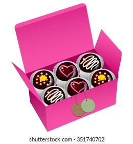 sweet chocolate, sweet cup cake