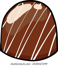 Süße Schokolade lecker und süß.