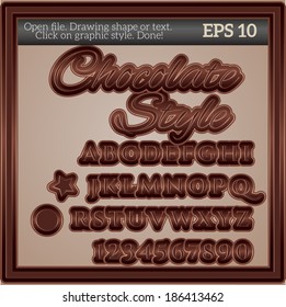 Sweet Chocolate Graphic Style