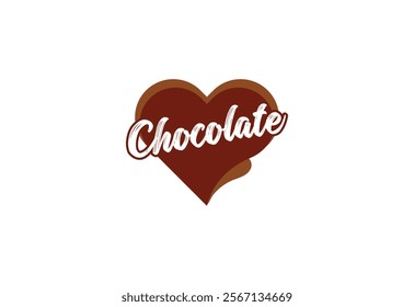 Sweet Chocolate logo design, Vector design concept