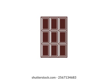 Sweet Chocolate logo design, Vector design concept