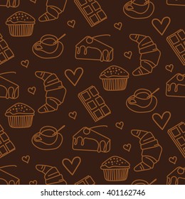 sweet chocolate pattern 1