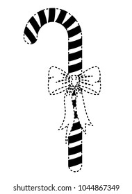 sweet christmas cane icon