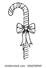 sweet christmas cane icon