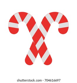 sweet christmas cane icon
