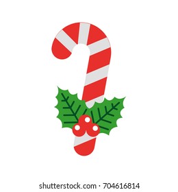 sweet christmas cane icon
