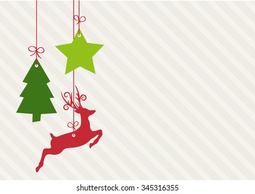 Sweet Christmas Elements Hanging