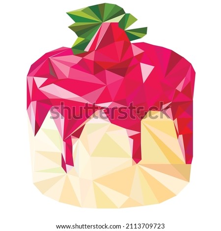 A sweet clip-art style cake for your ideas