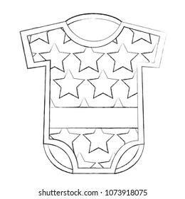sweet clothes baby boy with stars fashion