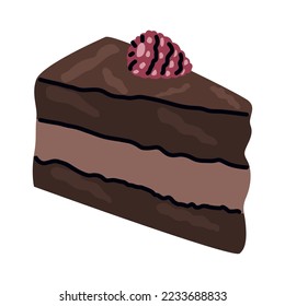 sweet coffee cake portion icon