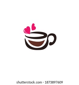 Sweet Coffee Mug Logo Design 