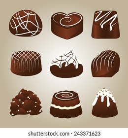 Sweet Collection of Chocolate Truffles