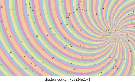 Sweet colorful backdrop with a whimsical feel, perfect for playful designs and vibrant creative projects
