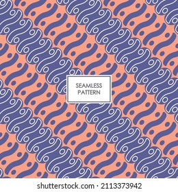 SWEET COLORS BATIK PARANG SEAMLESS PATTERN EDITABLE PRINTABLE. BATIK PATTERN