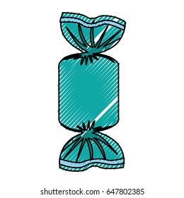 sweet confetii isolated icon