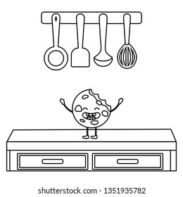 sweet cookie cartoon