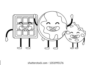 sweet cookie cartoon