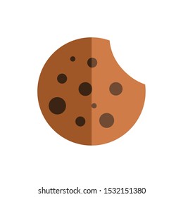Sweet cookie icon design, dessert food delicious sugar snack and tasty theme Vector illustration