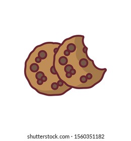 Sweet cookies icon design, dessert food delicious sugar snack and tasty theme Vector illustration