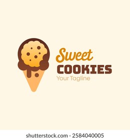 Sweet Cookies Logo Design Template. Good for Business, Agency, Community and Organization