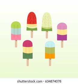 Sweet and cool ice cream 