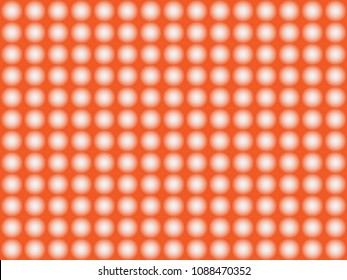Sweet cooler colour separated spit white with warm orange.