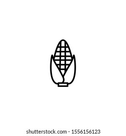 sweet corn icon vector illustration 