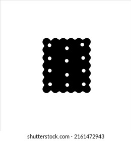 sweet cracker vector type icon