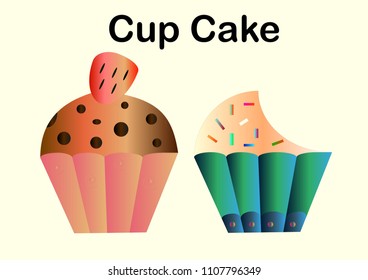 Sweet cup cake