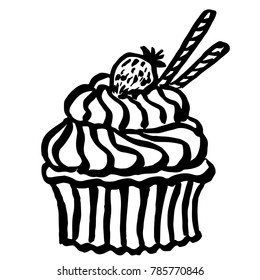 Sweet cup cake