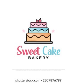 sweet cupcake bakery logo design inspiration.best for your logo company, symbols, brand identity, icons, or others