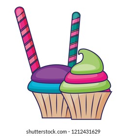 sweet cupcake design
