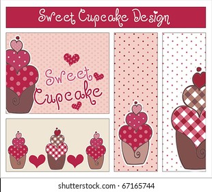 Sweet Cupcake Design