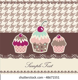 Sweet Cupcake Design or Package Design