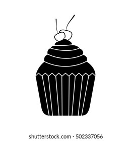 sweet cupcake dessert