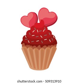 sweet cupcake icon