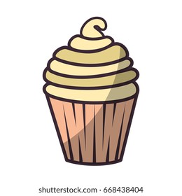 sweet cupcake icon