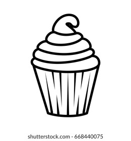sweet cupcake icon