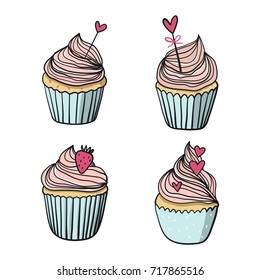 Sweet Cupcake print. 