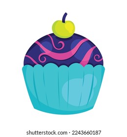 sweet cupcake psychedelic style icon