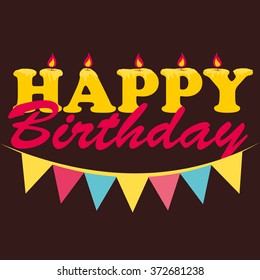 sweet cupcake. vector illustration