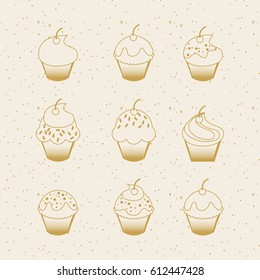 sweet cupcakes icon
