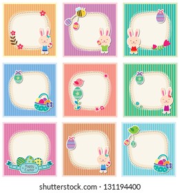 Sweet and cute easter cards