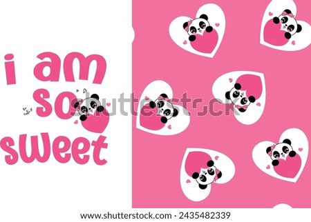 i am so sweet cute panda 