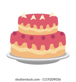sweet and delicious cake